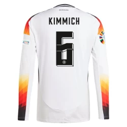 Joshua Kimmich #6 Duitsland Voetbalshirt EK 2024 Thuistenue Heren Lange Mouw