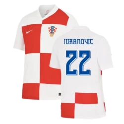 Juranovic #22 Kroatië Voetbalshirt EK 2024 Thuistenue Heren