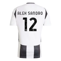 Juventus FC Alex Sandro #12 Voetbalshirt 2024-25 Thuistenue Heren