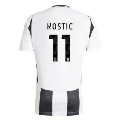 Juventus FC Kostic #11 Voetbalshirt 2024-25 Thuistenue Heren