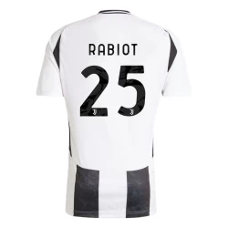 Juventus FC Rabiot #25 Voetbalshirt 2024-25 Thuistenue Heren