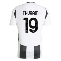 Juventus FC Thuram #19 Voetbalshirt 2024-25 Thuistenue Heren