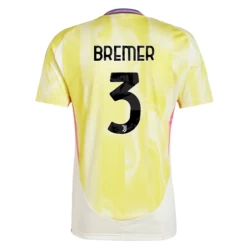 Juventus FC Voetbalshirt 2024-25 Bremer #3 Uittenue Heren