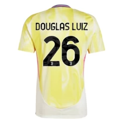 Juventus FC Voetbalshirt 2024-25 Douglas Luiz #26 Uittenue Heren