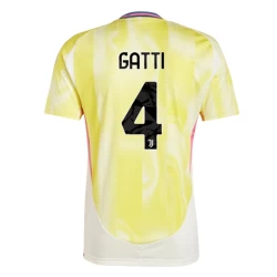 Juventus FC Voetbalshirt 2024-25 Gatti #4 Uittenue Heren