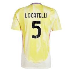 Juventus FC Voetbalshirt 2024-25 Locatelli #5 Uittenue Heren