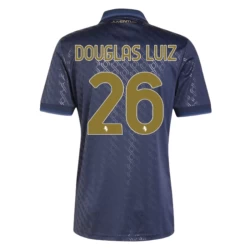 Juventus FC Voetbalshirt Douglas Luiz #26 2024-25 Thirdtenue Heren