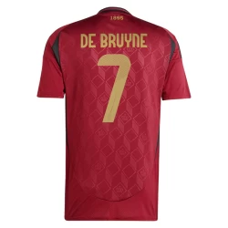 Kevin De Bruyne #7 België Voetbalshirt EK 2024 Thuistenue Heren