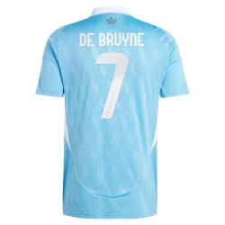 Kevin De Bruyne #7 België Voetbalshirt EK 2024 Uittenue Heren