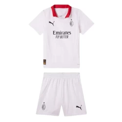 Kinderen AC Milan Voetbalshirt 2024-25 Uittenue (+ Korte Broeke)