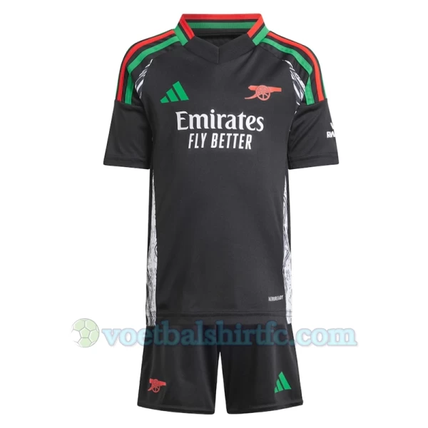 Kinderen Arsenal FC Voetbalshirt 2024-25 Uittenue (+ Korte Broeke)