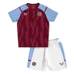 Kinderen Aston Villa Voetbalshirt 2023-24 Thuistenue (+ Korte Broeke)