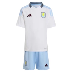 Kinderen Aston Villa Voetbalshirt 2024-25 Uittenue (+ Korte Broeke)