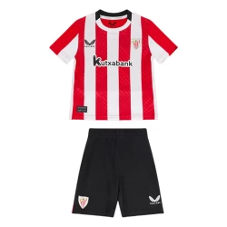 Kinderen Athletic Club Bilbao Voetbalshirt 2024-25 Thuistenue (+ Korte Broeke)