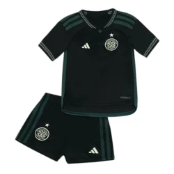 Kinderen Celtic FC Voetbalshirt 2023-24 Uittenue (+ Korte Broeke)