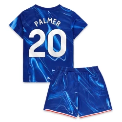 Kinderen Chelsea FC Cole Palmer #20 Voetbalshirt 2024-25 Thuistenue (+ Korte Broeke)