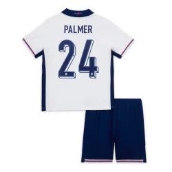 Kinderen Cole Palmer #24 Engeland Voetbalshirt EK 2024 Thuistenue (+ Korte Broeke)