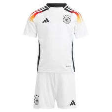 Kinderen Duitsland Voetbalshirt EK 2024 Thuistenue (+ Korte Broeke)