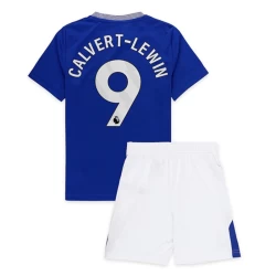 Kinderen Everton FC Calvert-Lewin #9 Voetbalshirt 2024-25 Thuistenue (+ Korte Broeke)