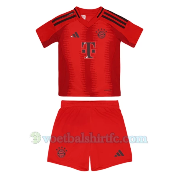 Kinderen FC Bayern München Voetbalshirt 2024-25 Thuistenue (+ Korte Broeke)