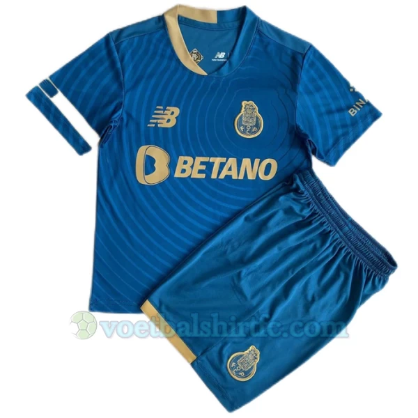 Kinderen FC Porto Voetbalshirt 2023-24 Thirdtenue (+ Korte Broeke)