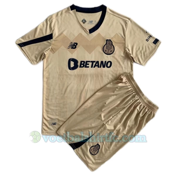 Kinderen FC Porto Voetbalshirt 2023-24 Uittenue (+ Korte Broeke)