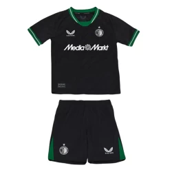 Kinderen Feyenoord Voetbalshirt 2024-25 Uittenue (+ Korte Broeke)