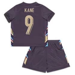 Kinderen Harry Kane #9 Engeland Voetbalshirt EK 2024 Uittenue (+ Korte Broeke)