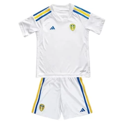 Kinderen Leeds United Voetbalshirt 2023-24 Thuistenue (+ Korte Broeke)