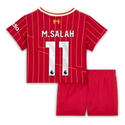 Kinderen Liverpool FC Mohamed Salah #11 Voetbalshirt 2024-25 Thuistenue (+ Korte Broeke)