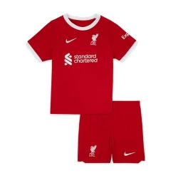 Kinderen Liverpool FC Voetbalshirt 2023-24 Thuistenue (+ Korte Broeke)