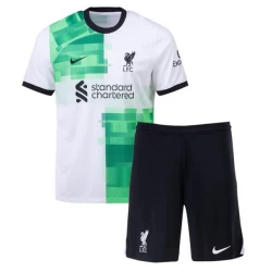 Kinderen Liverpool FC Voetbalshirt 2023-24 Uittenue (+ Korte Broeke)