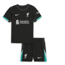 Kinderen Liverpool FC Voetbalshirt 2024-25 Uittenue (+ Korte Broeke)