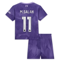 Kinderen Liverpool FC Voetbalshirt Mohamed Salah #11 2023-24 Thirdtenue (+ Korte Broeke)