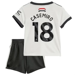 Kinderen Manchester United Voetbalshirt Casemiro #18 2024-25 Thirdtenue (+ Korte Broeke)