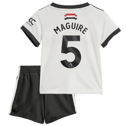 Kinderen Manchester United Voetbalshirt Maguire #5 2024-25 Thirdtenue (+ Korte Broeke)