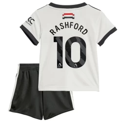 Kinderen Manchester United Voetbalshirt Marcus Rashford #10 2024-25 Thirdtenue (+ Korte Broeke)