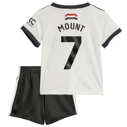 Kinderen Manchester United Voetbalshirt Mason Mount #7 2024-25 Thirdtenue (+ Korte Broeke)