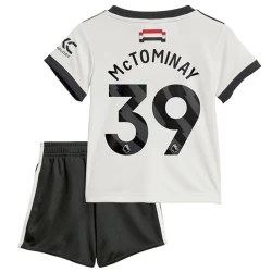 Kinderen Manchester United Voetbalshirt McTominay #39 2024-25 Thirdtenue (+ Korte Broeke)