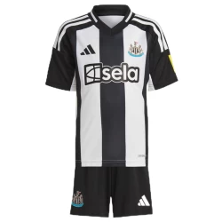 Kinderen Newcastle United Voetbalshirt 2024-25 Thuistenue (+ Korte Broeke)