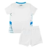 Kinderen Olympique de Marseille Voetbalshirt 2024-25 Thuistenue (+ Korte Broeke)