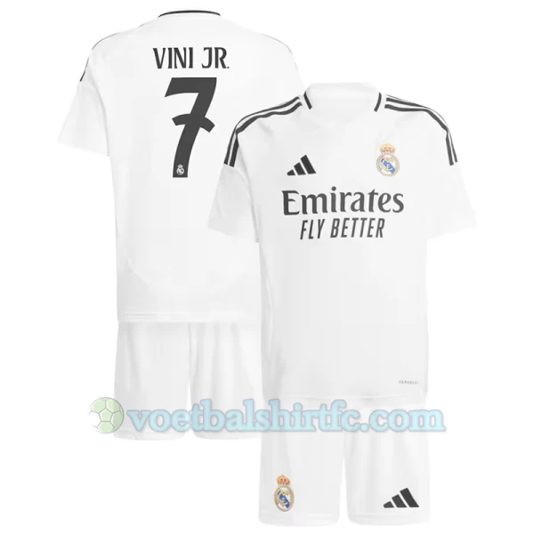 Kinderen Real Madrid Cristiano Ronaldo #7 Voetbalshirt 2024-25 Thuistenue (+ Korte Broeke)