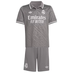 Kinderen Real Madrid Voetbalshirt 2024-25 Thirdtenue (+ Korte Broeke)