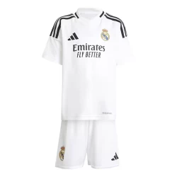 Kinderen Real Madrid Voetbalshirt 2024-25 Thuistenue (+ Korte Broeke)