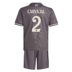 Kinderen Real Madrid Voetbalshirt Carvajal #2 2024-25 Thirdtenue (+ Korte Broeke)