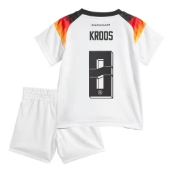 Kinderen Toni Kroos #8 Duitsland Voetbalshirt EK 2024 Thuistenue (+ Korte Broeke)