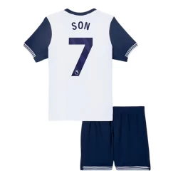 Kinderen Tottenham Hotspur Son Heung-min #7 Voetbalshirt 2024-25 Thuistenue (+ Korte Broeke)