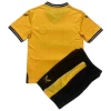 Kinderen Wolverhampton Wanderers Voetbalshirt 2023-24 Thuistenue (+ Korte Broeke)