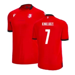 Kinkladze #7 Georgia Voetbalshirt EK 2024 Thirdtenue Heren