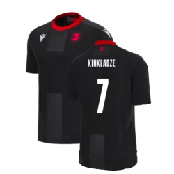 Kinkladze #7 Georgia Voetbalshirt EK 2024 Uittenue Heren